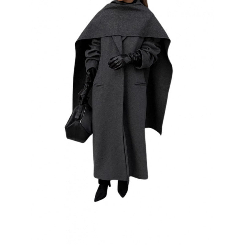 Damen Übergroße Mantel-Wrap Drune