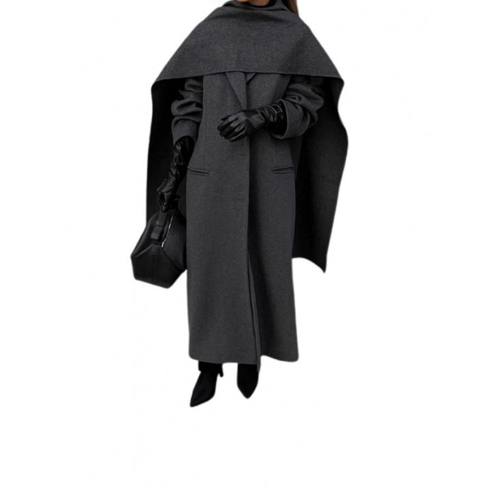 Damen Übergroße Mantel-Wrap Drune