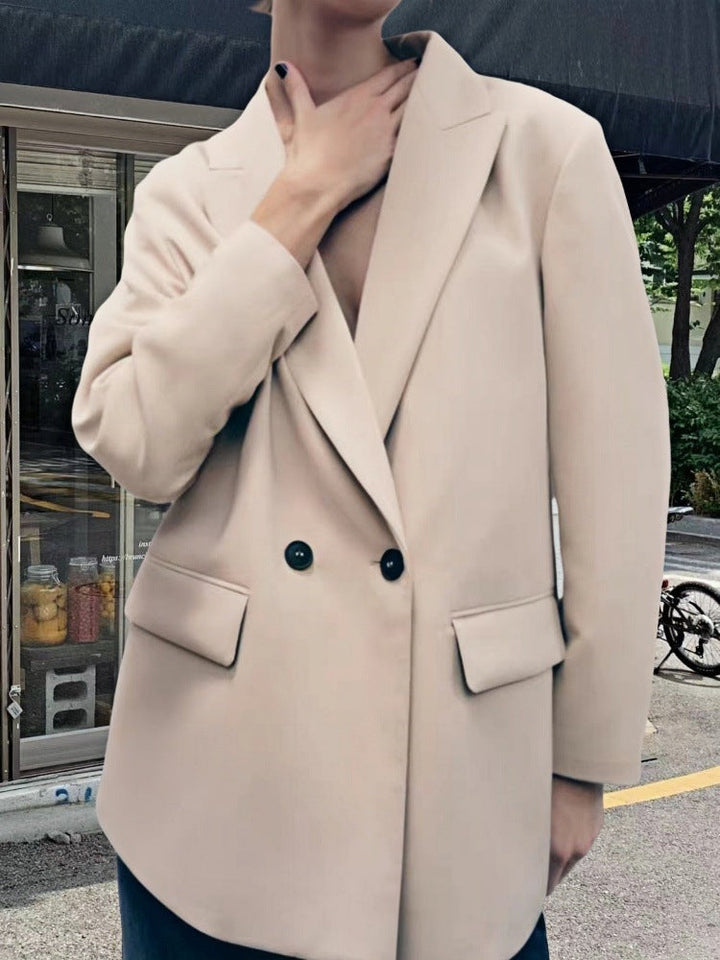 Damen Modischer und eleganter Oversized Blazer Drune