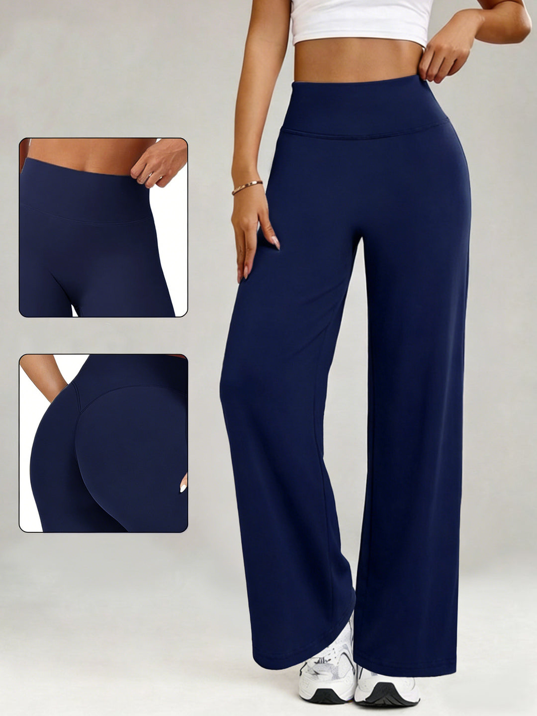 Damen Sportliche Hochbund-Hose Drune