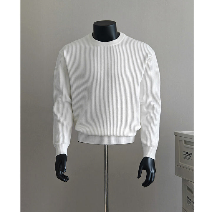 Damen Modischer Grobstrickpullover Drune
