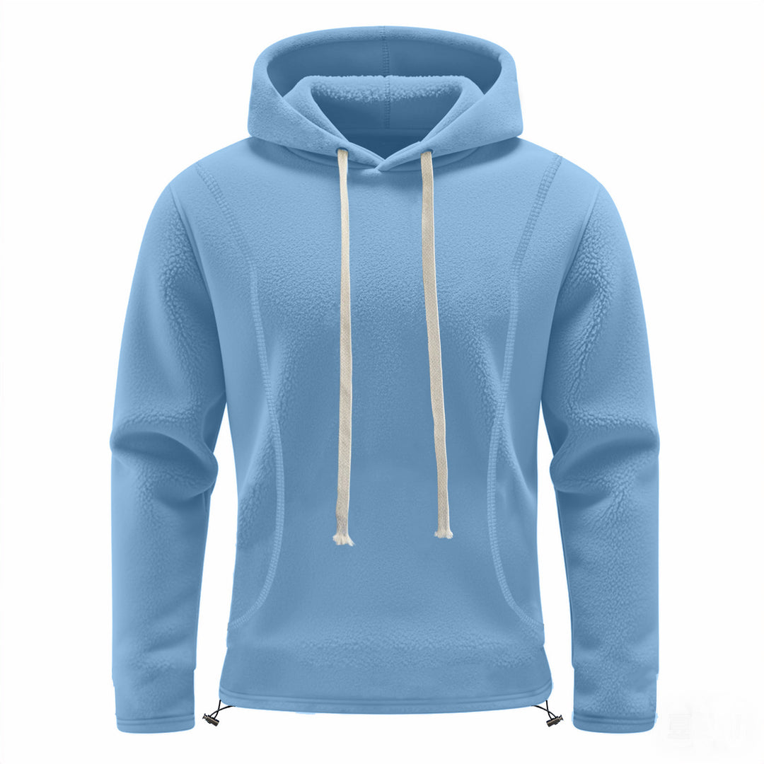 Herren bequemer Kapuzenpullover aus Kuschelmaterial Drune