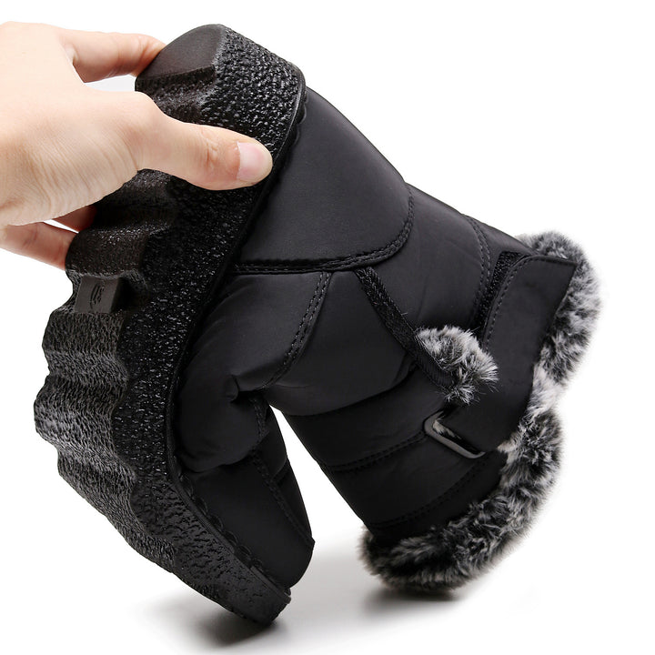 Damen Winterstiefel mit warmem Futter Drune