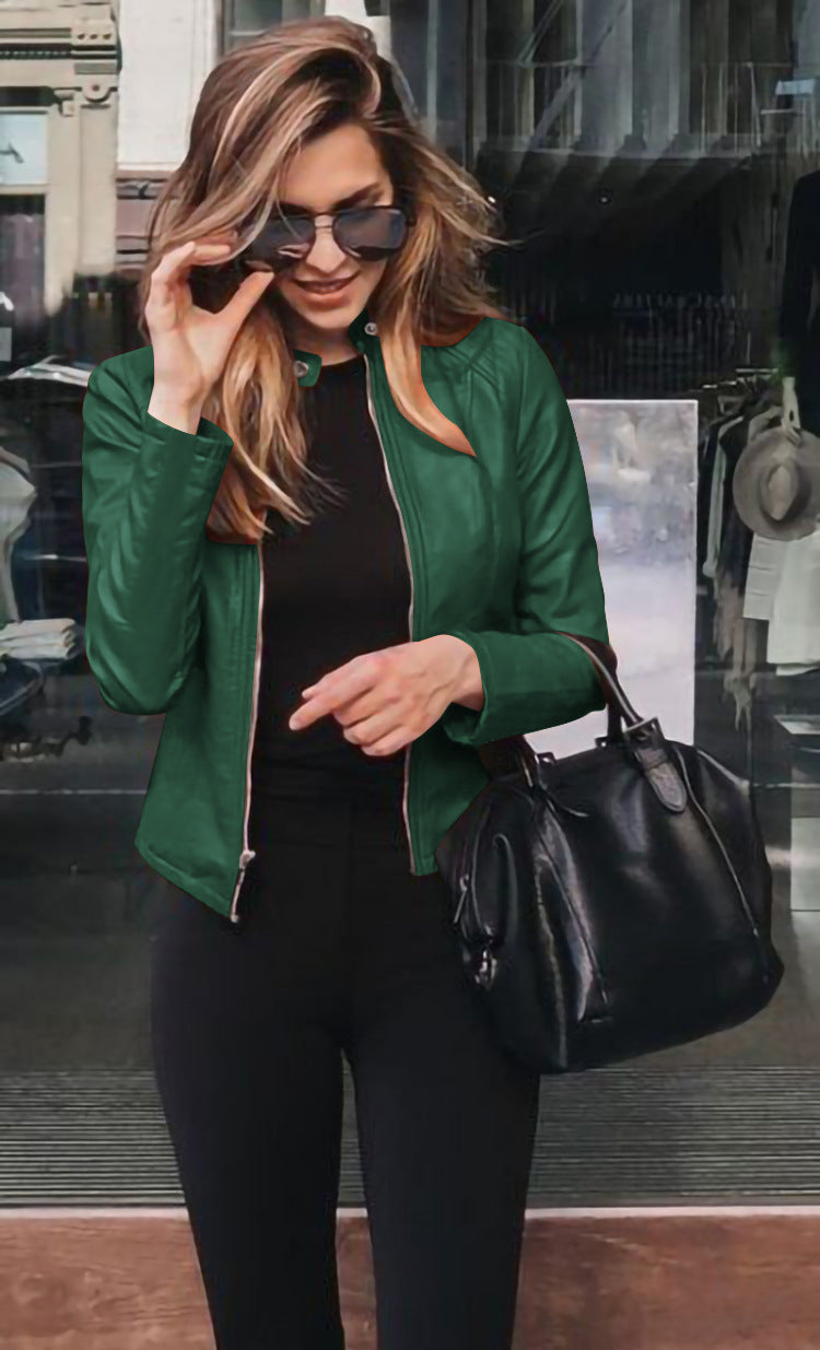 Drune | Damen Bikerjacke mit Urbanem Chic und Zeitlosem Design