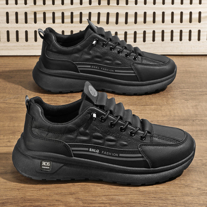 Herren Komfort-Sneaker mit robuster Plattformsohle und gepolstertem Schaft Drune