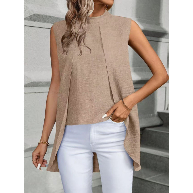 Damen Elegantes Trägershirt mit fließendem Schnitt und lässigem Fall Drune