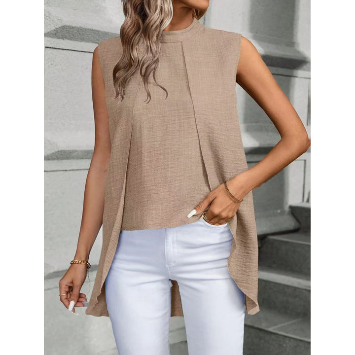 Damen Elegantes Trägershirt mit fließendem Schnitt und lässigem Fall Drune