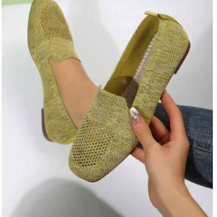 Damen Perforierte Slip-On Loafers Drune