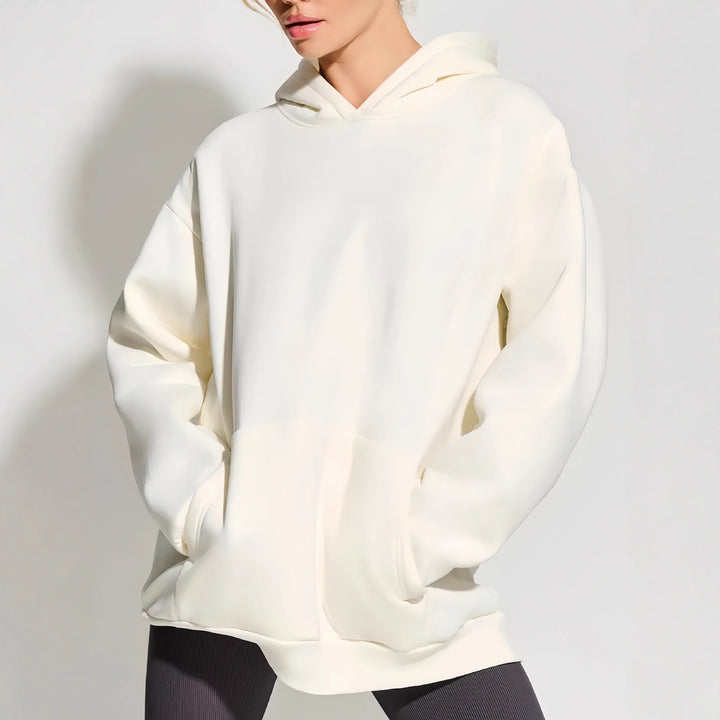 Damen Sportlicher Kapuzenpullover