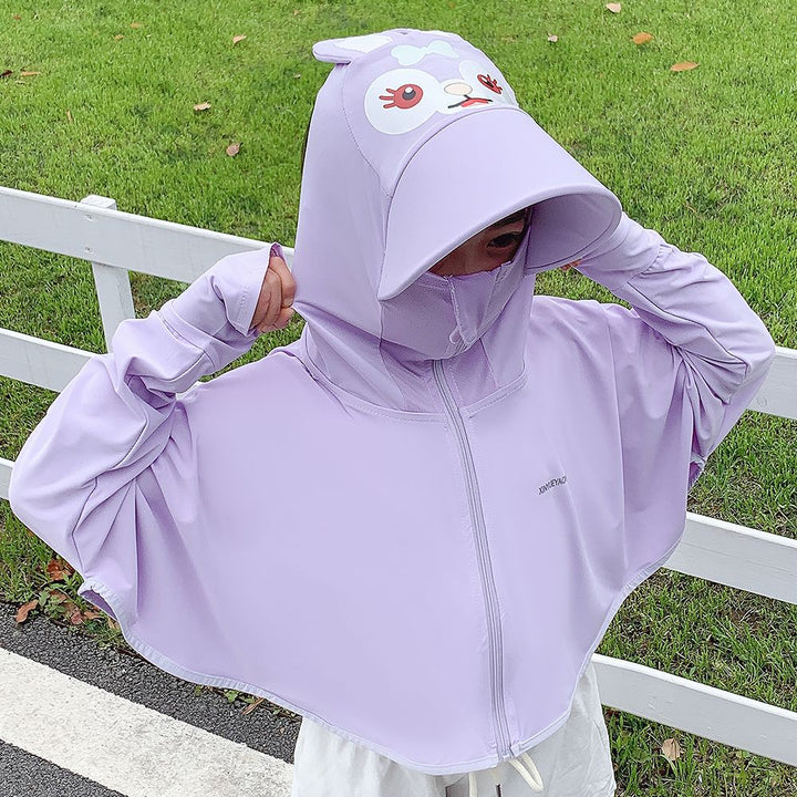 Kinder Sonnenjacke mit niedlichem Froschdesign Drune