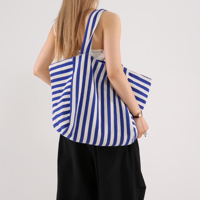 Damen Strandtasche mit großzügigem Innenraum und robustem Material Drune