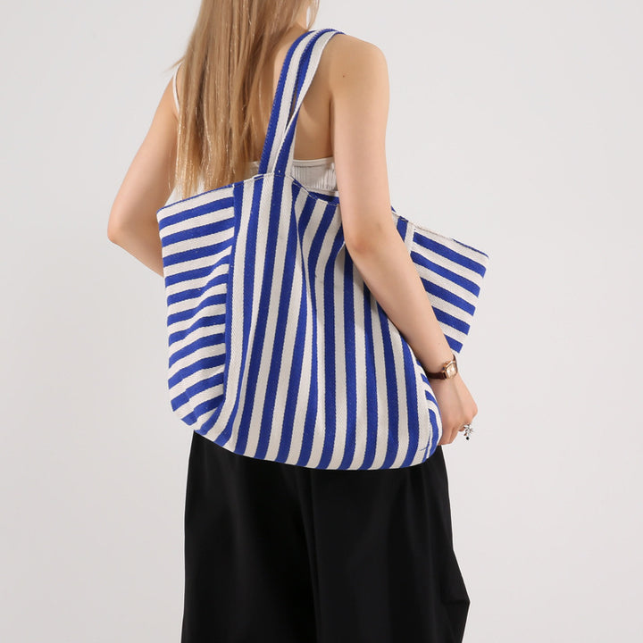 Damen Strandtasche mit großzügigem Innenraum und robustem Material Drune