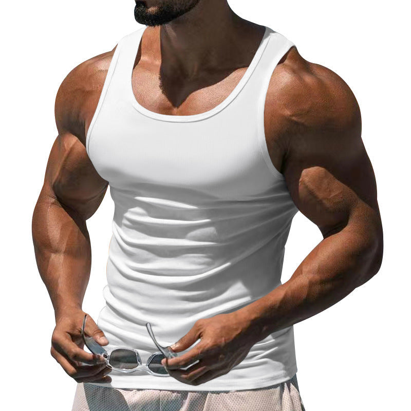 Herren Atmungsaktives Sport-Tanktop mit körperbetontem Schnitt Drune