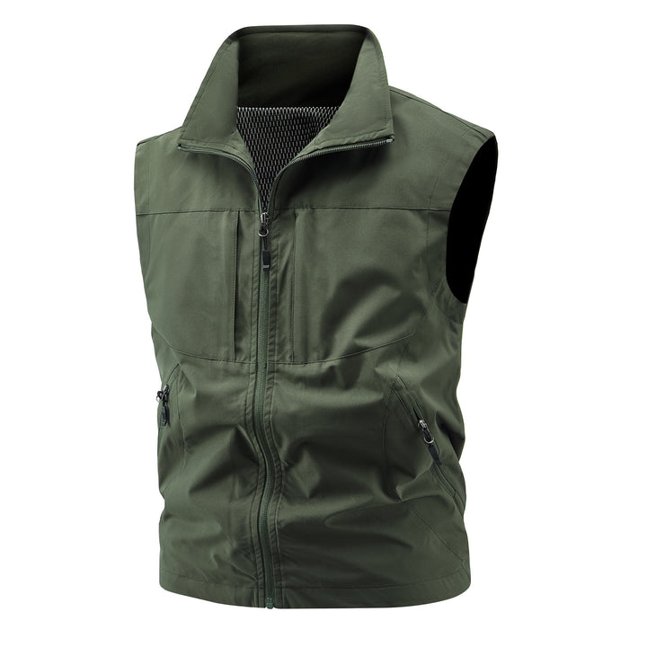 Damen atmungsaktive Softshell-Weste mit Stehkragen und taillierter Schnittführung Drune