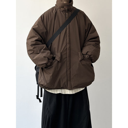 Herren Modische Wattierte Jacke Drune