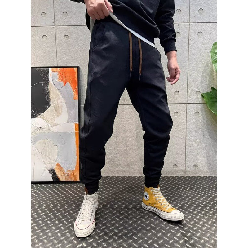 Herren Sportliche Jogginghose mit Kordelzug Drune