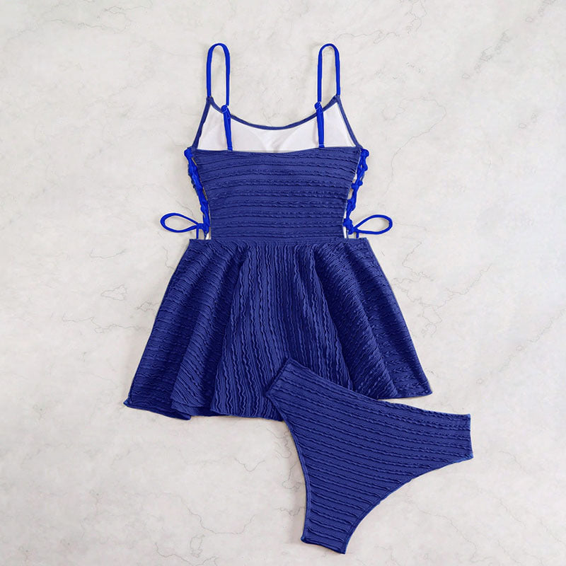 Damen Badeensemble mit femininer Raffung und verspieltem Design Drune