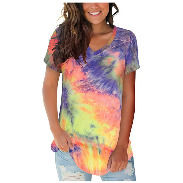 Drune | Batik Kurzarm-T-Shirt