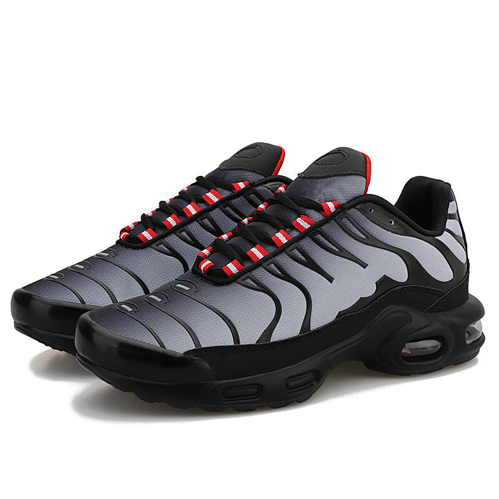 Herren Atmungsaktive Laufschuhe mit Luftkissen-Dämpfung und futuristischem Wellen-Design Drune