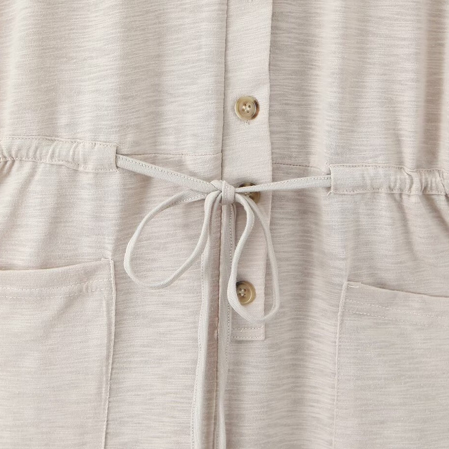 Damen Jumpsuit mit Taillenzug und praktischen Taschen Drune