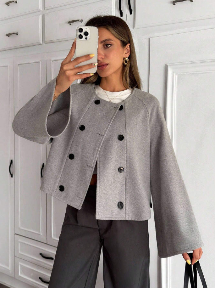 Damen Modische Oversized Jacke
