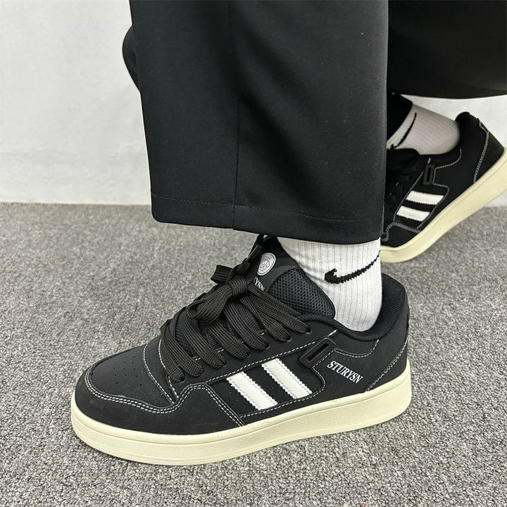Damen Sneakers im urbanen Retro-Stil mit gepolsterter Innensohle und rutschfester Laufsohle Drune