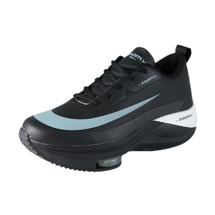 Herren Luftgepolsterter Performance-Sneaker mit sichtbarer Luftkammer und dicker Plateausohle Drune