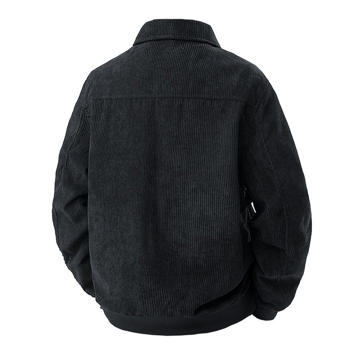 Herren Modische Cordjacke mit praktischen Taschen Drune