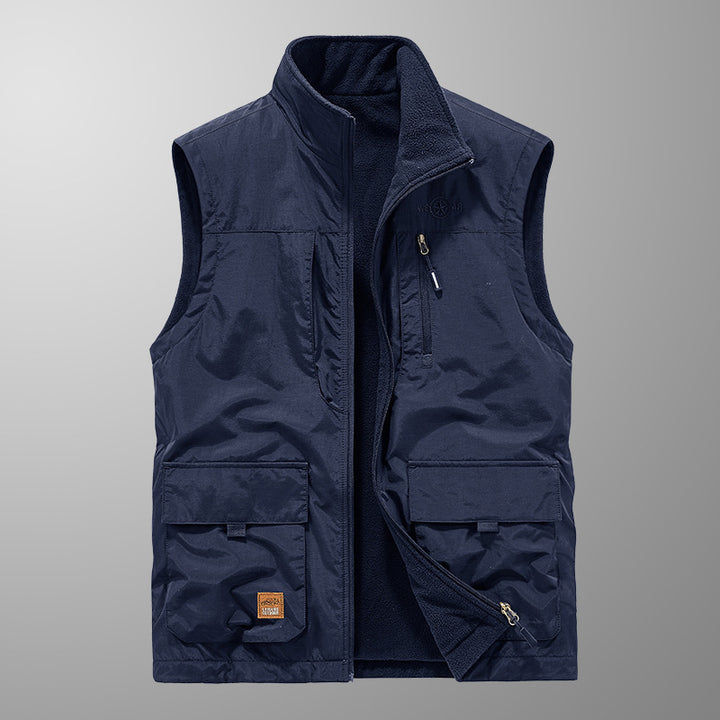 Herren Multifunktionale Fleece-Weste Drune