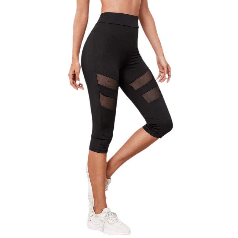 Damen Fitness-Leggings mit innovativen Mesh-Einsätzen Drune