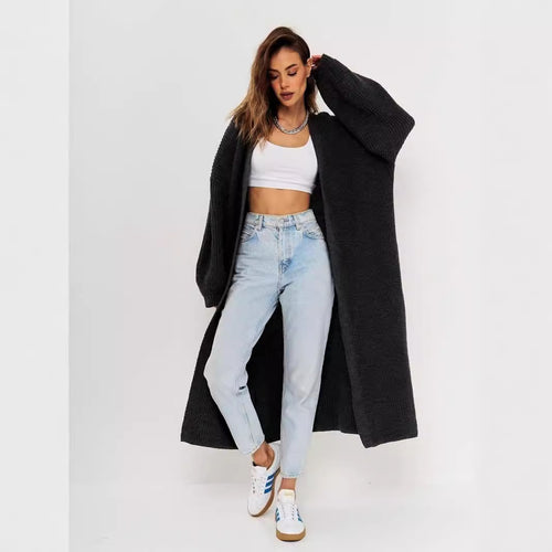 Damen lässige Strickjacke Drune