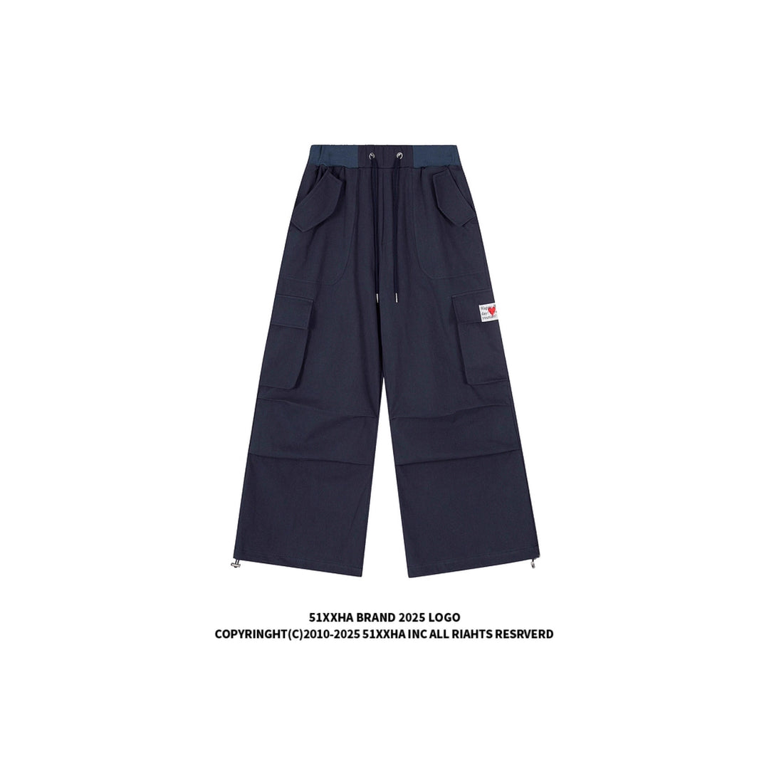 Damen Weitgeschnittene Cargo-Hose Drune 1787981945