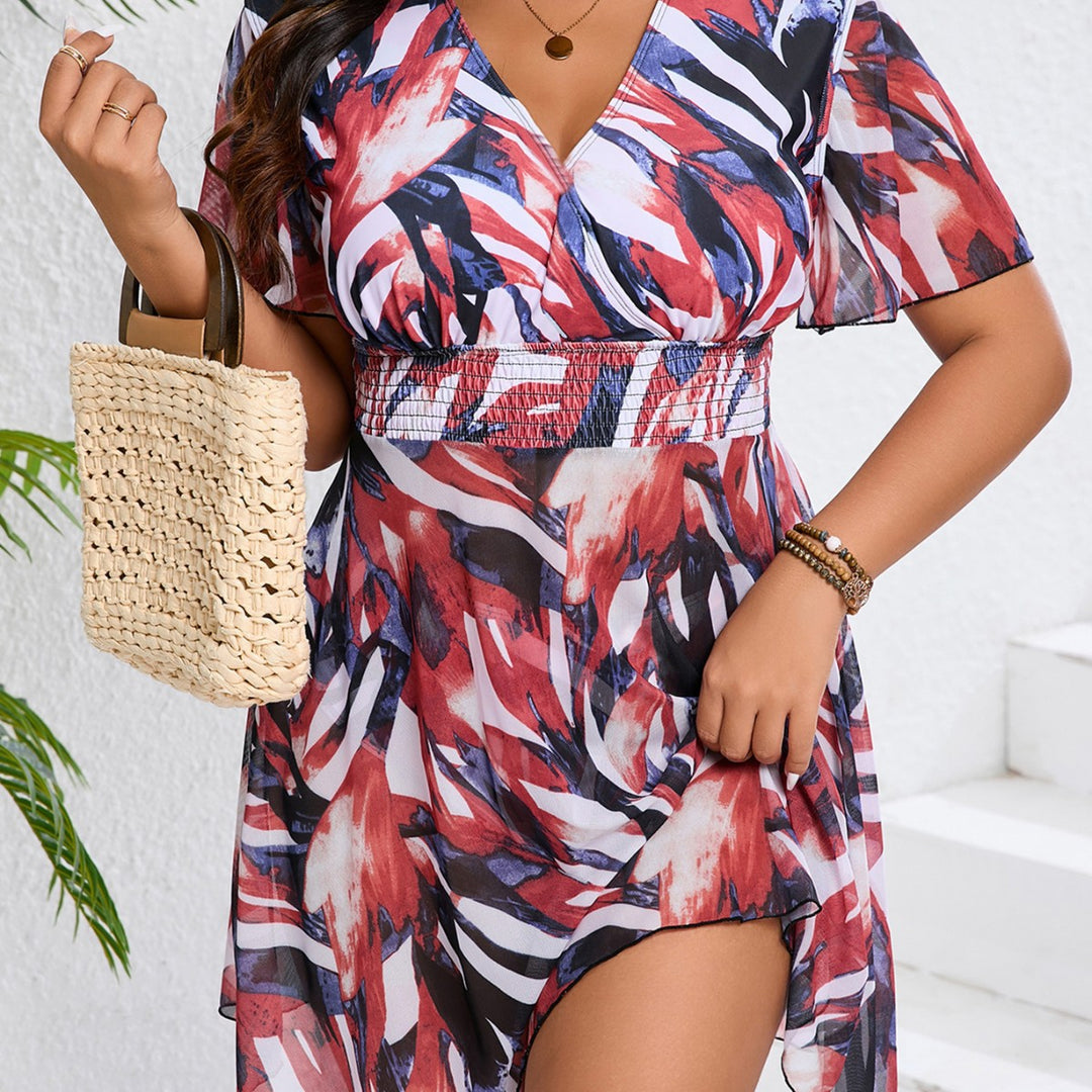 Damen luftiges Strandkleid Drune