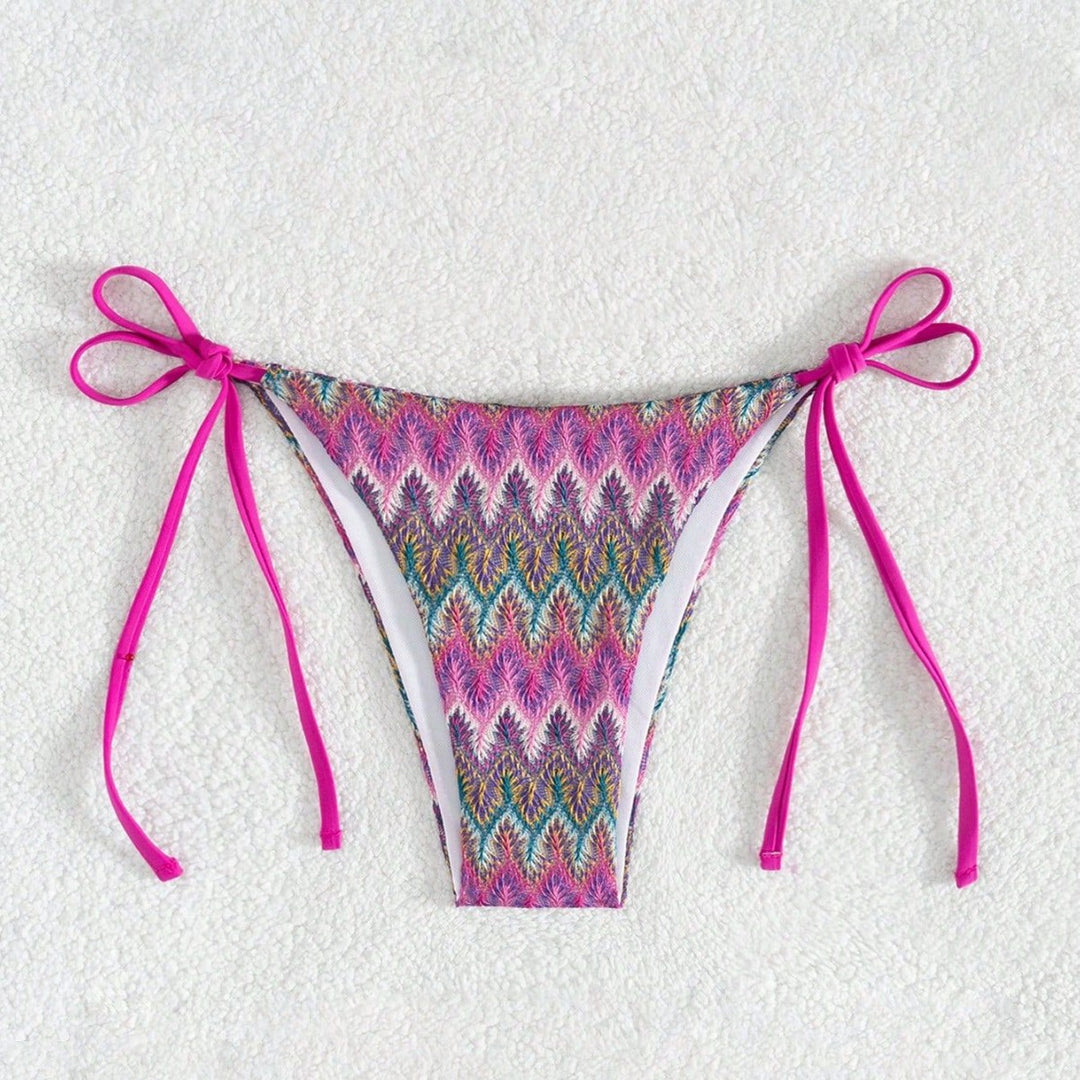 Damen Bikiniunterteil mit verstellbaren Seitenschnürungen Drune