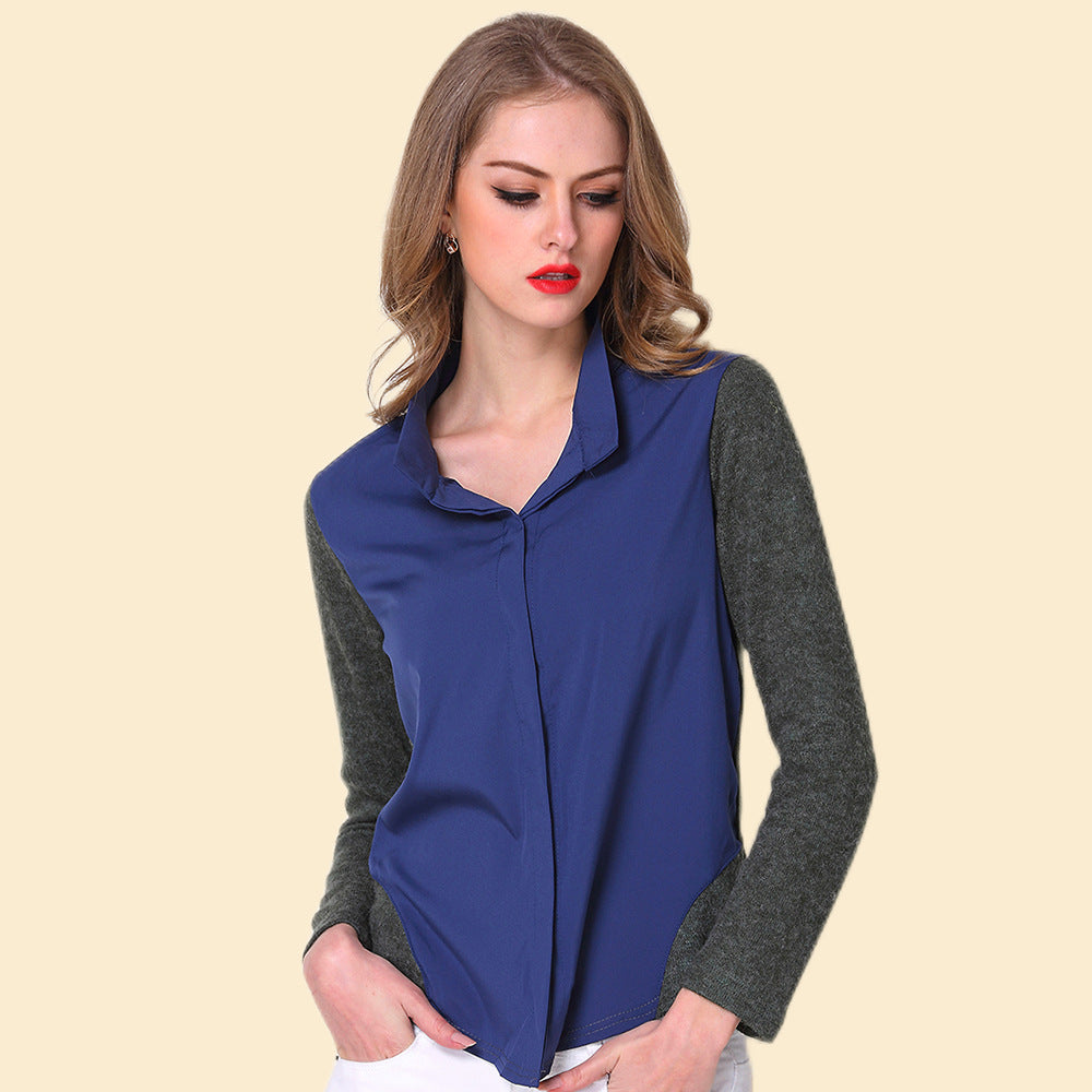 Damen Sportliches Langarmshirt mit funktionalen Seitentaschen Drune