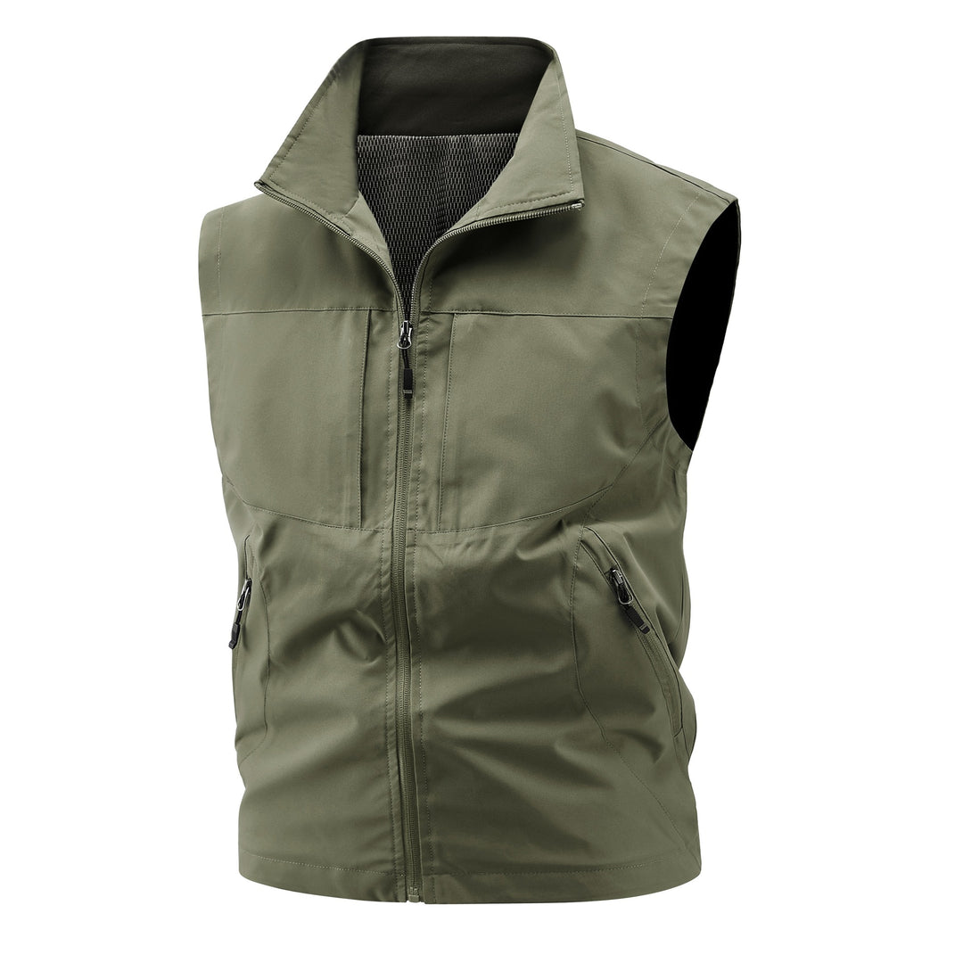 Damen atmungsaktive Softshell-Weste mit Stehkragen und taillierter Schnittführung Drune