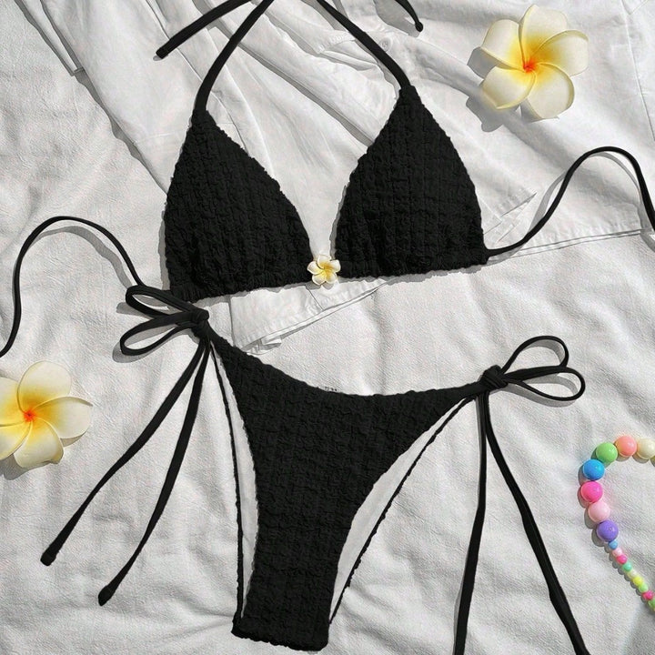 Damen raffinierter Triangel-Bikini Drune