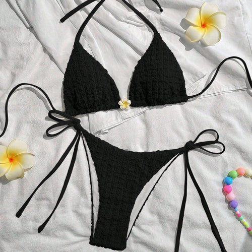 Damen raffinierter Triangel-Bikini Drune