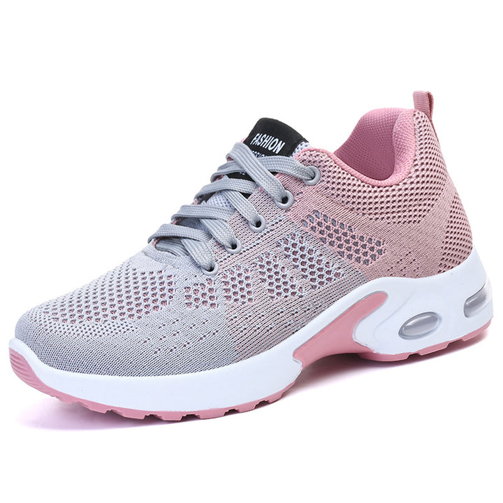 Unisex nan atmungsaktive Strick-Sneaker mit Luftkissenabsatz Drune