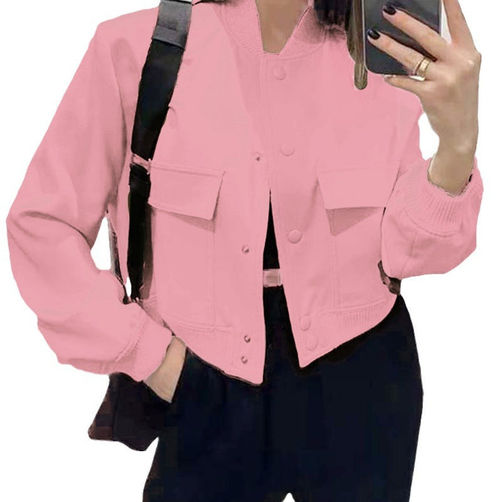 Damen Kunstdruck Bomberjacke Drune