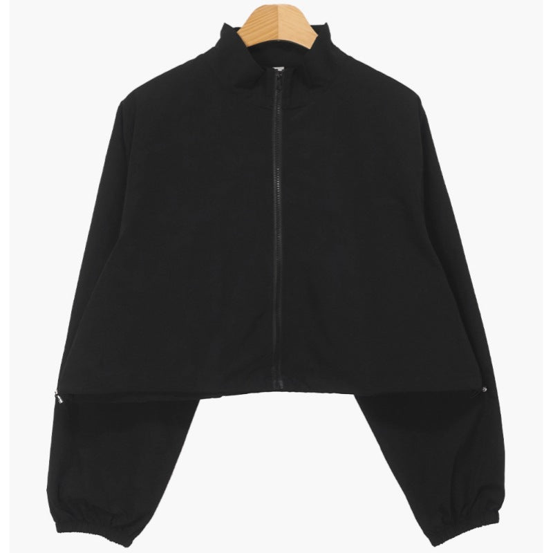 Damen leichte cropped Übergangsjacke Drune