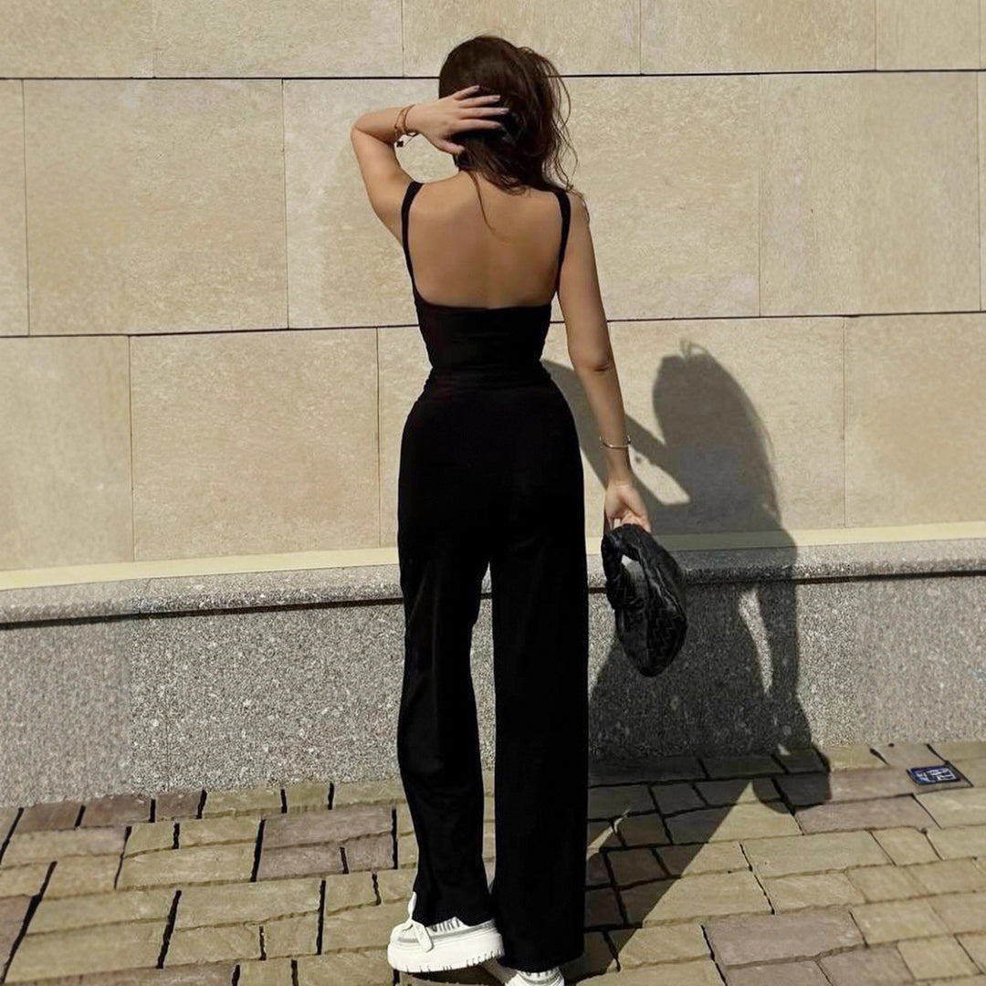 Damen Set bestehend aus Top und weit geschnittenen Hosen Drune