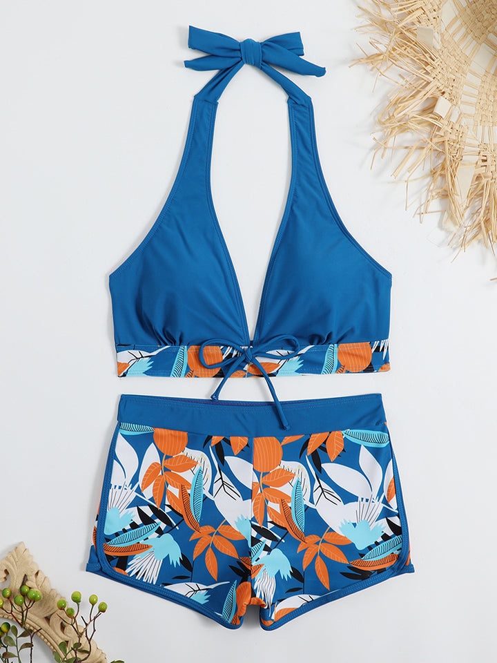 Damen Sportliches Bikini-Set mit verdecktem Bauch Drune