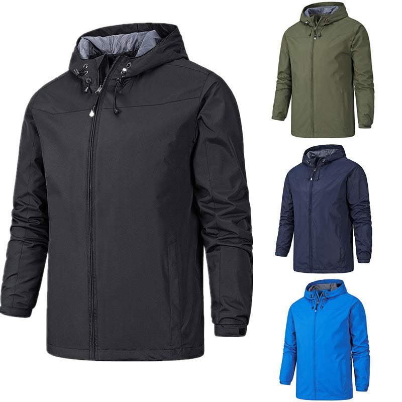 Herren Sportliche Übergangsjacke mit floralem Muster Drune