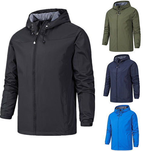 Herren Sportliche Übergangsjacke mit floralem Muster Drune
