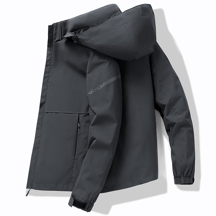 Herren Wasserabweisender Winterparka mit thermo-reflektierendem Steppfutter und Kapuze Drune