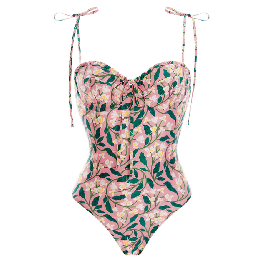 Damen Bikiniset mit verspielten Rüschendetails Drune