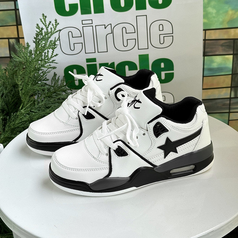 Herren Sportliche High-Top Sneakers mit Luftkissen Drune
