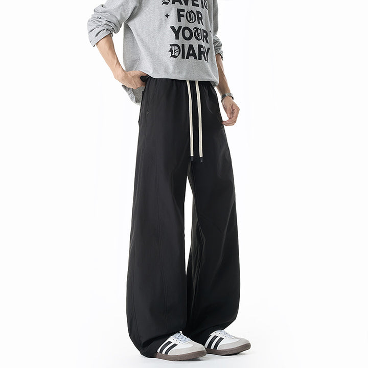Damen Bequeme und weite Stoffhose Drune