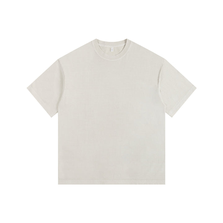 Drune | Schillerndes altes kurzes T-Shirt mit Färbung